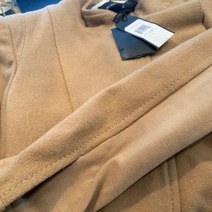 BCBGMAXAZRIA Cropped Wool Jacket Heather C…